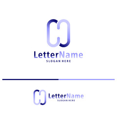Modern letter H logo design vector. Creative H logo concepts template