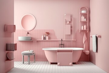 Fototapeta na wymiar Luxury with our Chic Shower Room