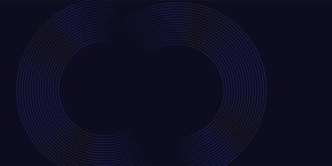 3D modern wave curve abstract presentation background. Luxury paper cut background. Abstract decoration, golden pattern, halftone gradient, 3d vector illustration. Unique dark blue background lines