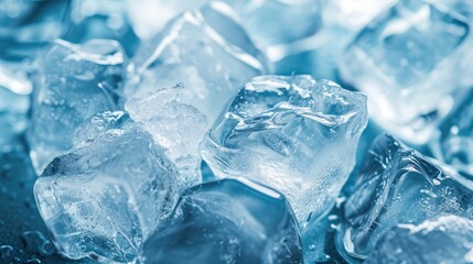 ice cubes texture background