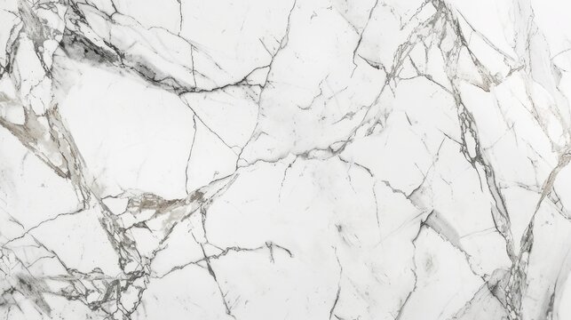 White marble texture in natural pattern background