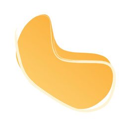 Abstract organic gradient blob