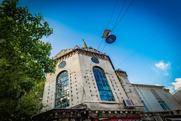 Estambul, la capital de turquía,Paisaje típico de la ciudad con antiguas mezquitas en la ciudad...