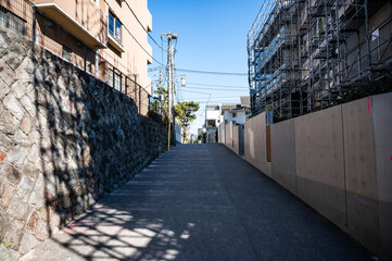 神奈川県の逗子海岸