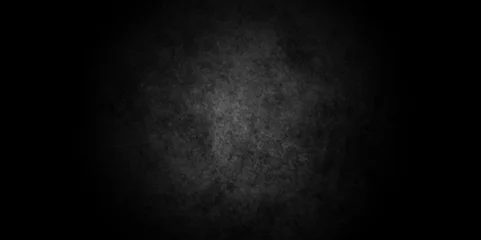Fotobehang Abstract background with black background with grunge texture, elegant luxury backdrop painting, soft blurred texture . .Dark black grunge textured concrete backdrop background. Grunge texture  © Sajjad