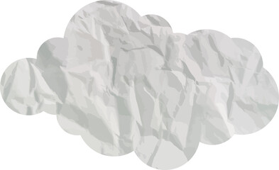 cloud grunge paper art