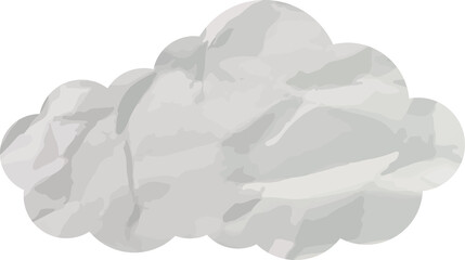 Fototapeta na wymiar cloud grunge paper art