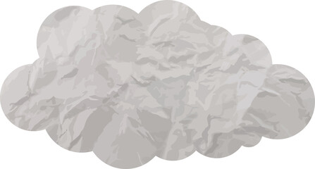 cloud grunge paper art