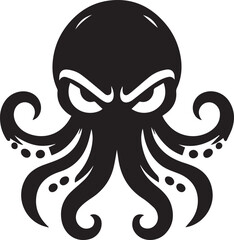 Octopus Vector Silhouette
