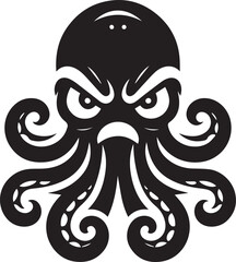 Octopus Vector Silhouette