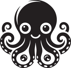Octopus Vector Silhouette