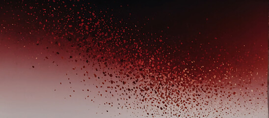 Obraz premium Abstract glitter of red and darkness for background design