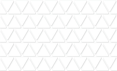 三角形に白い影のついた図形の抽象的な背景。図形のレイアウトパターン。
