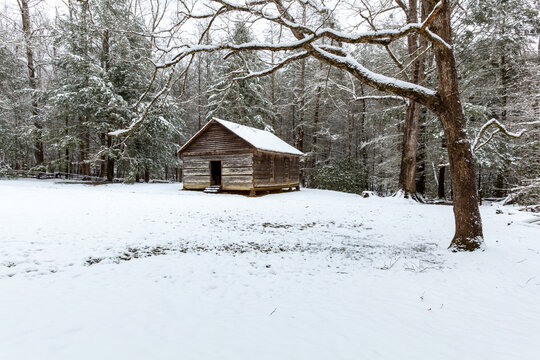 Little Greenbrier Schoolhouse in the Great Smoky Mountains