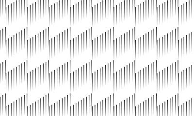 abstract monochrome repeatable minimal black diagonal line pattern.