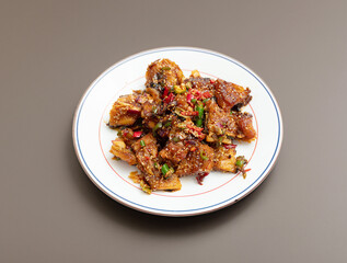 Braised Pollack, food boiled down in soy sauce or other seasonings