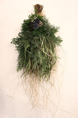 ナチュラルなドライフラワーのブーケ