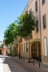 Fototapeta na wymiar Street in the old town of Galdar, a town on Gran Canaria in Spain