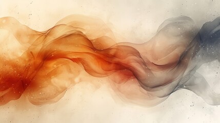 Obraz premium Abstract smoke background. Fantasy fractal texture. Digital art. 3D rendering. - Generative AI