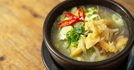 Dried Pollack Hangover Soup