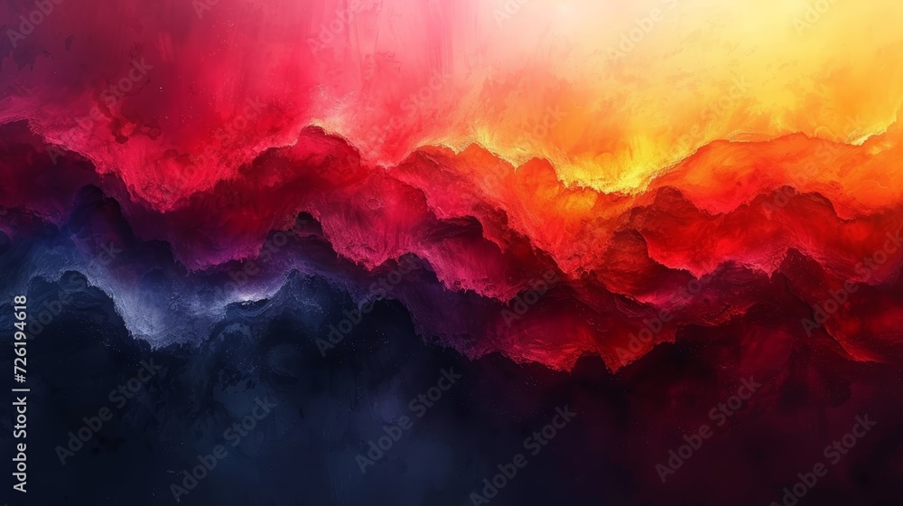 Poster abstract colorful background with watercolor effect. illustration for design. - generative ai