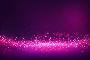 Obraz premium plum glow particle