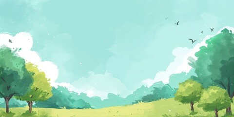 Obraz premium A simple nature background with beautiful light.