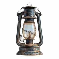 Vintage oil lamp lantern, rustic allure for ambiance. Timeless glow, Ai Generated.