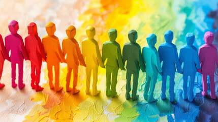 group of people holding hands. Inclusive business mindset values dignity and respect for all individuals. 