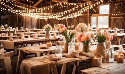 restaurant tables in a restaurant