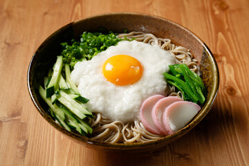 冷やしとろろ蕎麦