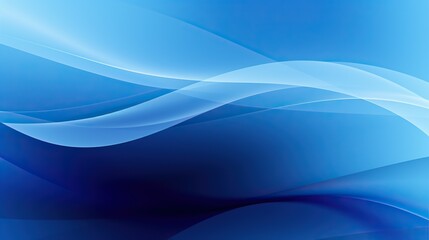 abstract blue wave background