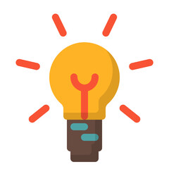 Bulb Icons, colorline style