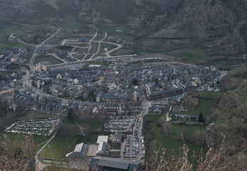 Vista de Benasque desde arriba