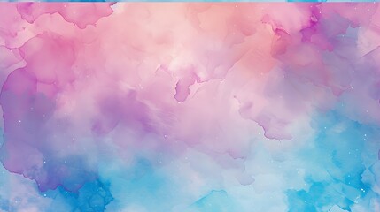 Fototapeta premium watercolor background blend of pastel hues seamless pattern.