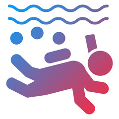 Deep Diving Icon Style