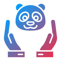 Animal Rights Icon Style