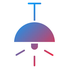 Pendant Light Icon Style © designing ocean
