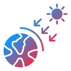 Greenhouse Effect Icon Style