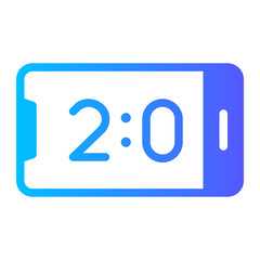 results gradient icon