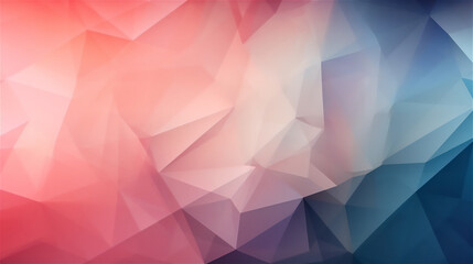 Obraz premium Sunset Fusion - Crystal Prism Geometry 