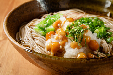 なめこおろし蕎麦