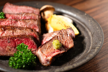 美味しいステーキ