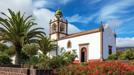Church Santa Barbara Canary Islands
