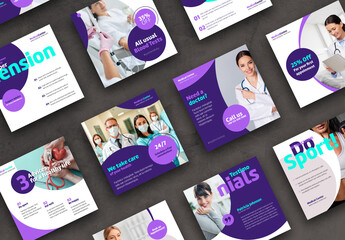 Medical Healthcare Social Media Post