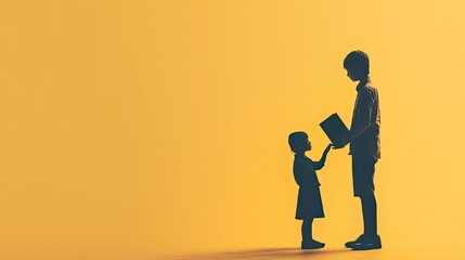 Greeting Card and Banner Design for National Giving Book Day