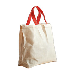 A Reusable Shopping Bag.. Isolated on a Transparent Background. Cutout PNG.