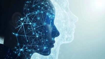 Digital technology bridge between human and AI, global network access