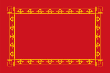 Chinese Oriental Border Ornament East asian decorative art