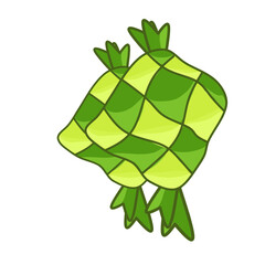 Ketupat lebaran eid Mubarak 